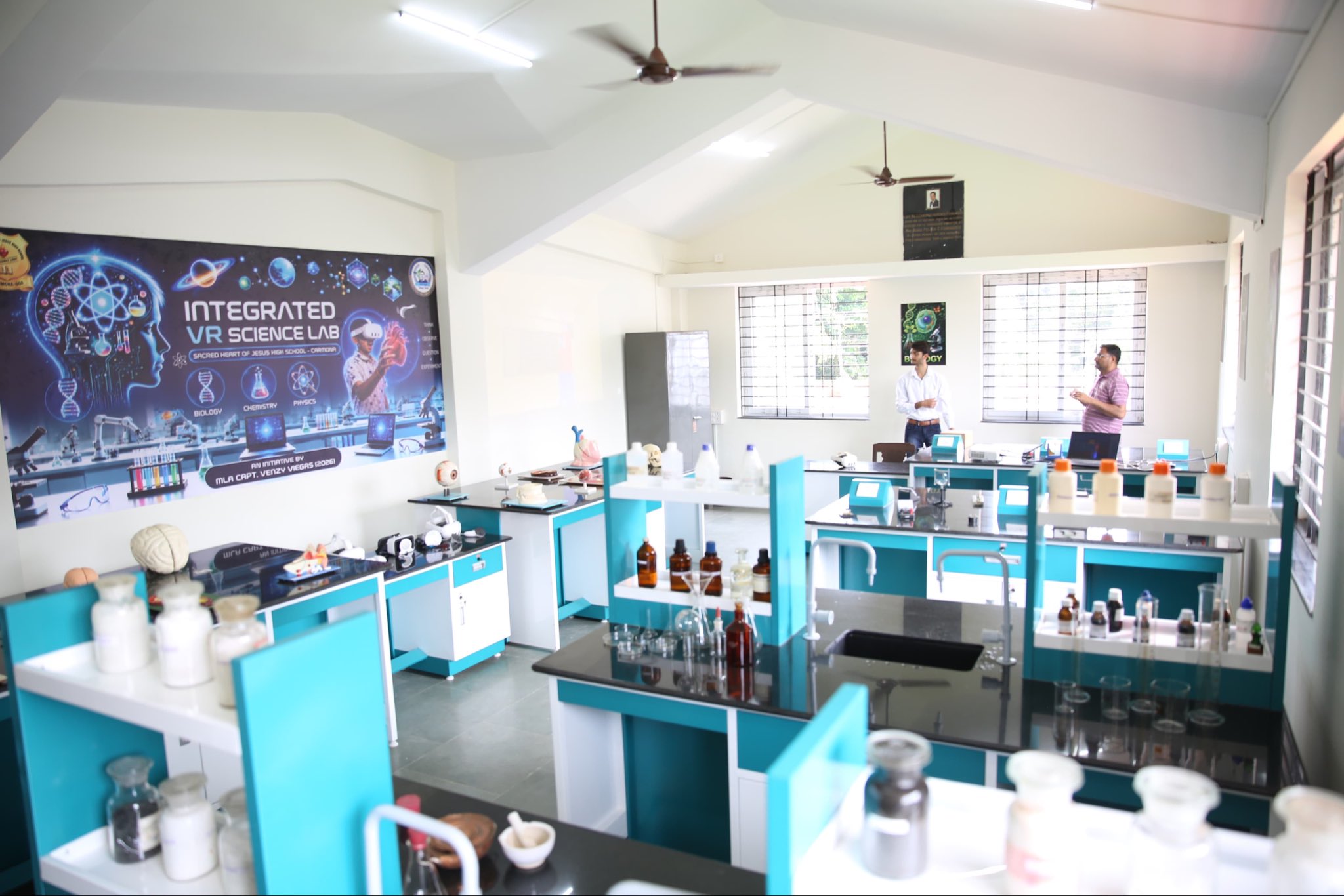 Dignitaries at Goa VR Science Lab inauguration
