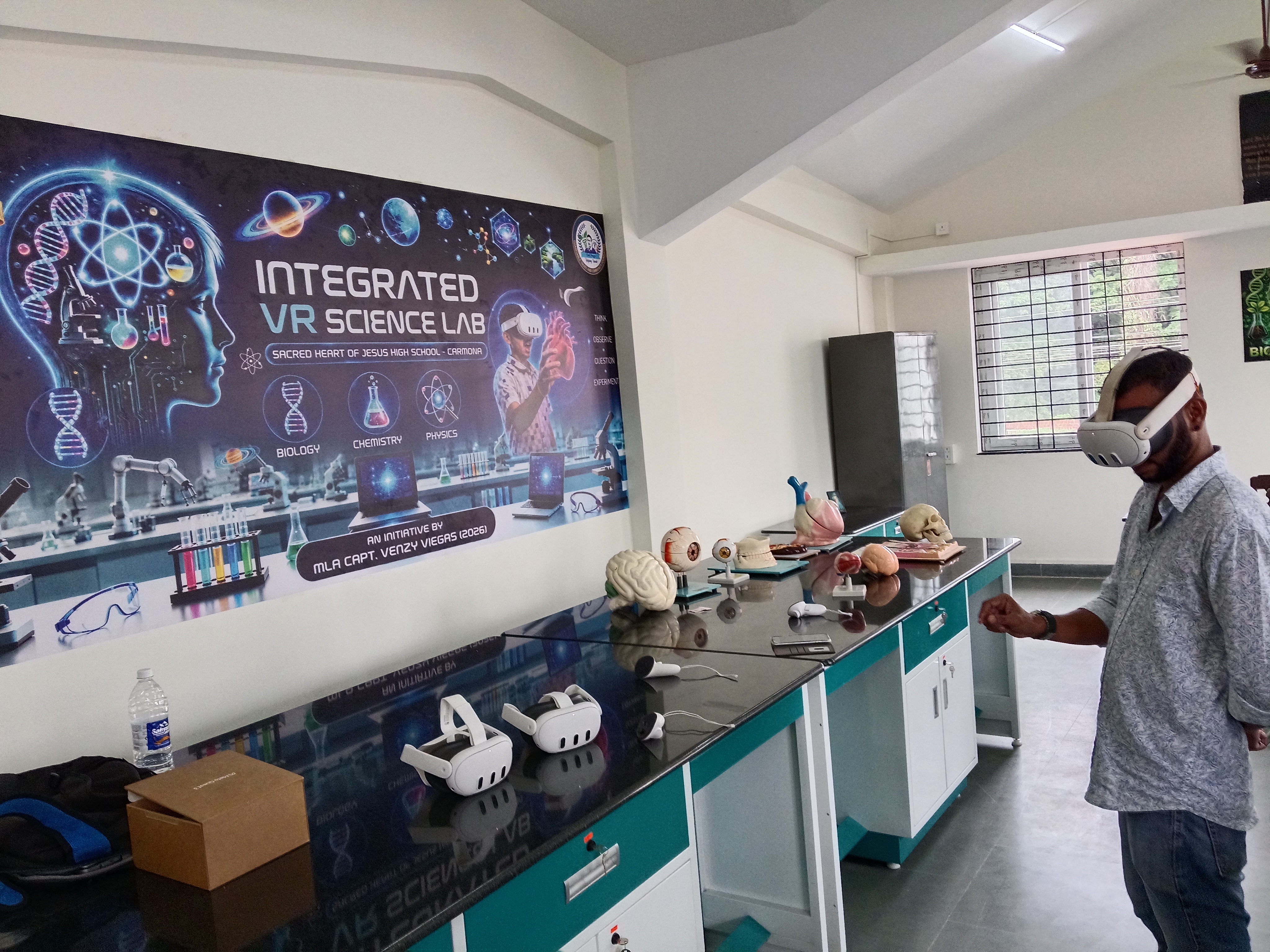 Goa VR Science Lab ribbon cutting